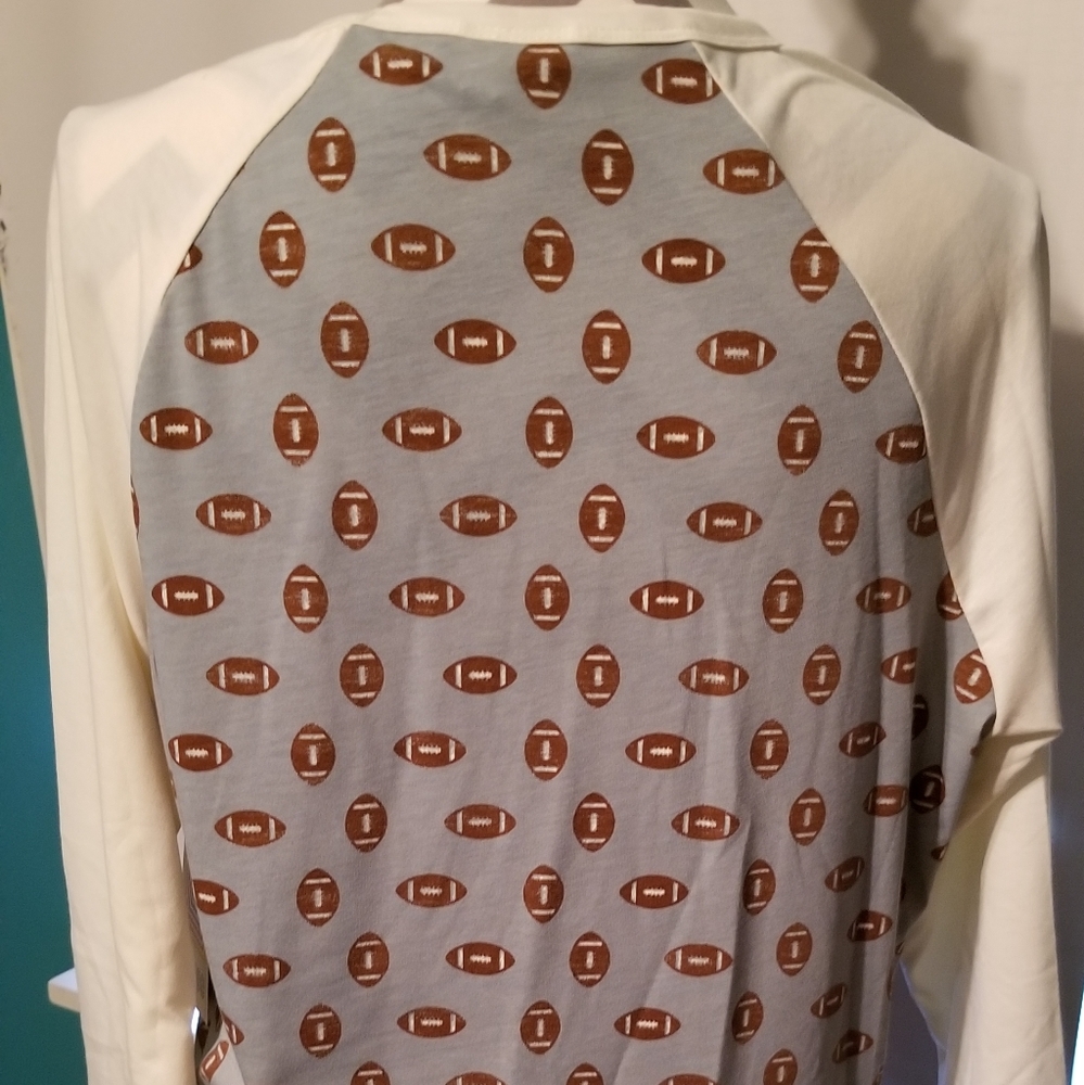 NWT, LULAROE RANDY WITH FOOTBALL - Picture 3 of 5